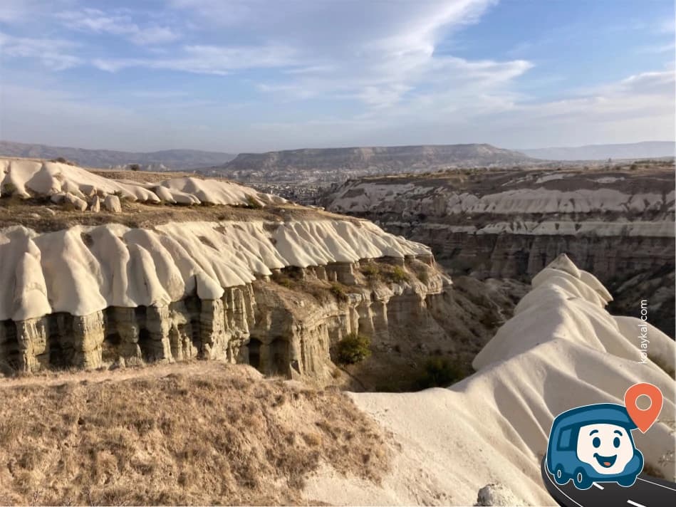 Göreme ve Uçhisar Kalesi Manzarası - Nevşehir Merkez, Nevşehir, foto 2