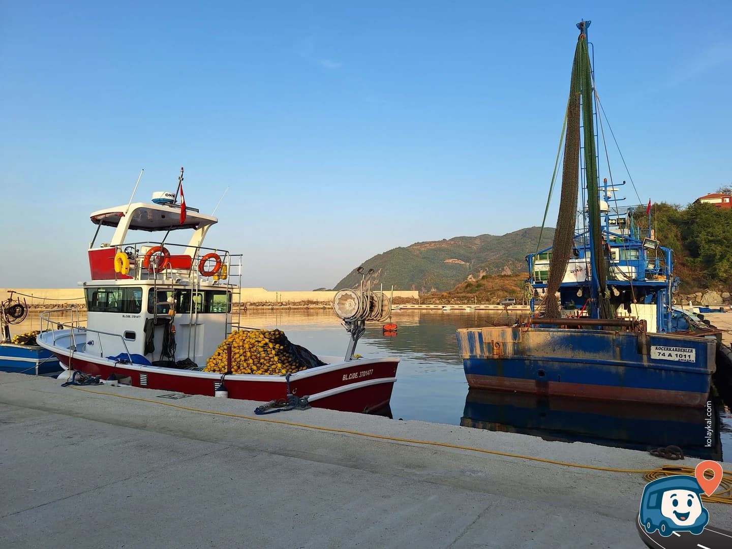 Denizkonak Balıkçı Barınağı - Cide, Kastamonu, foto 1