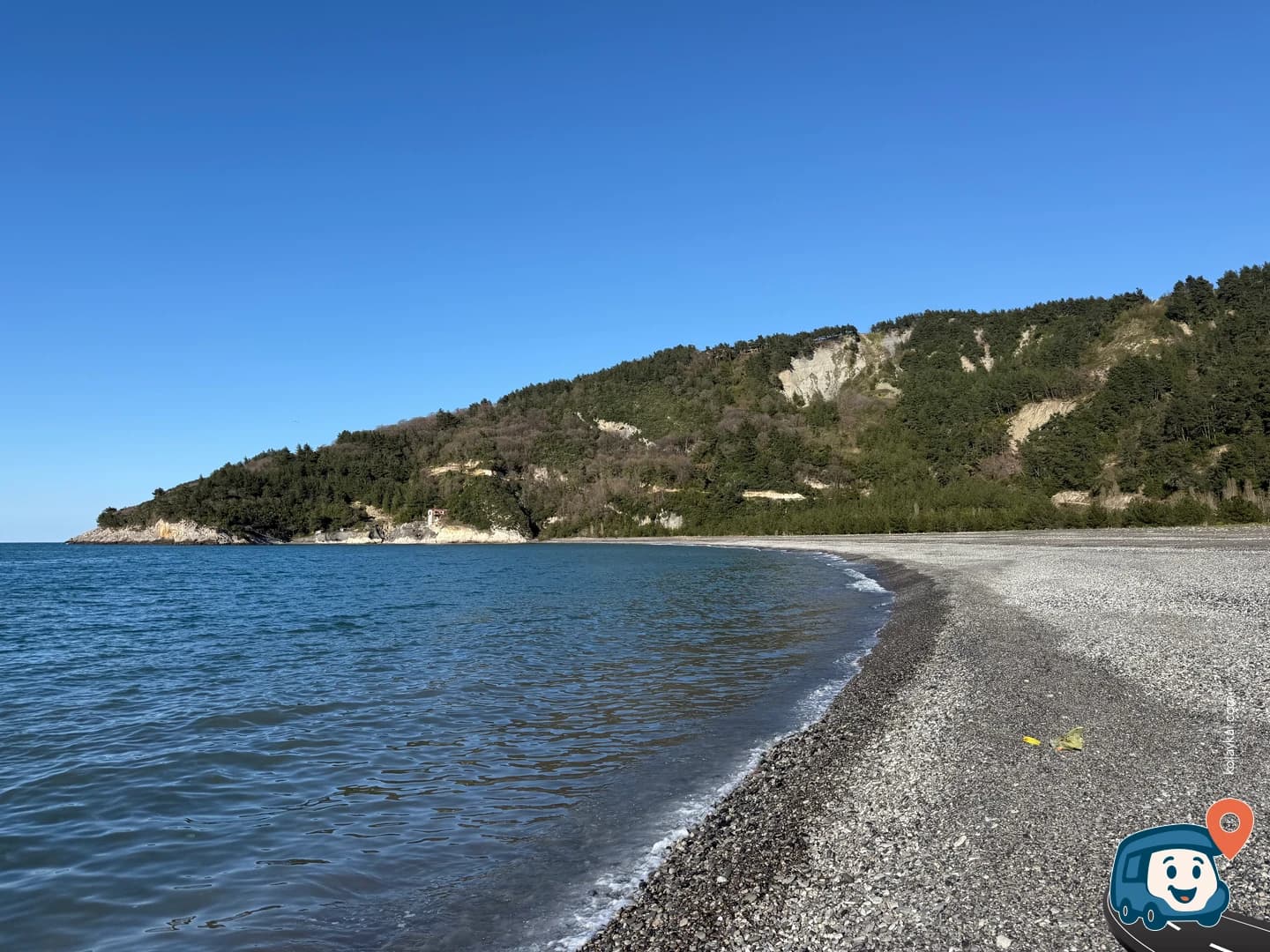 Siyah Çakıl Plajı Kamp Alanı - Amasra, Bartın, foto 2