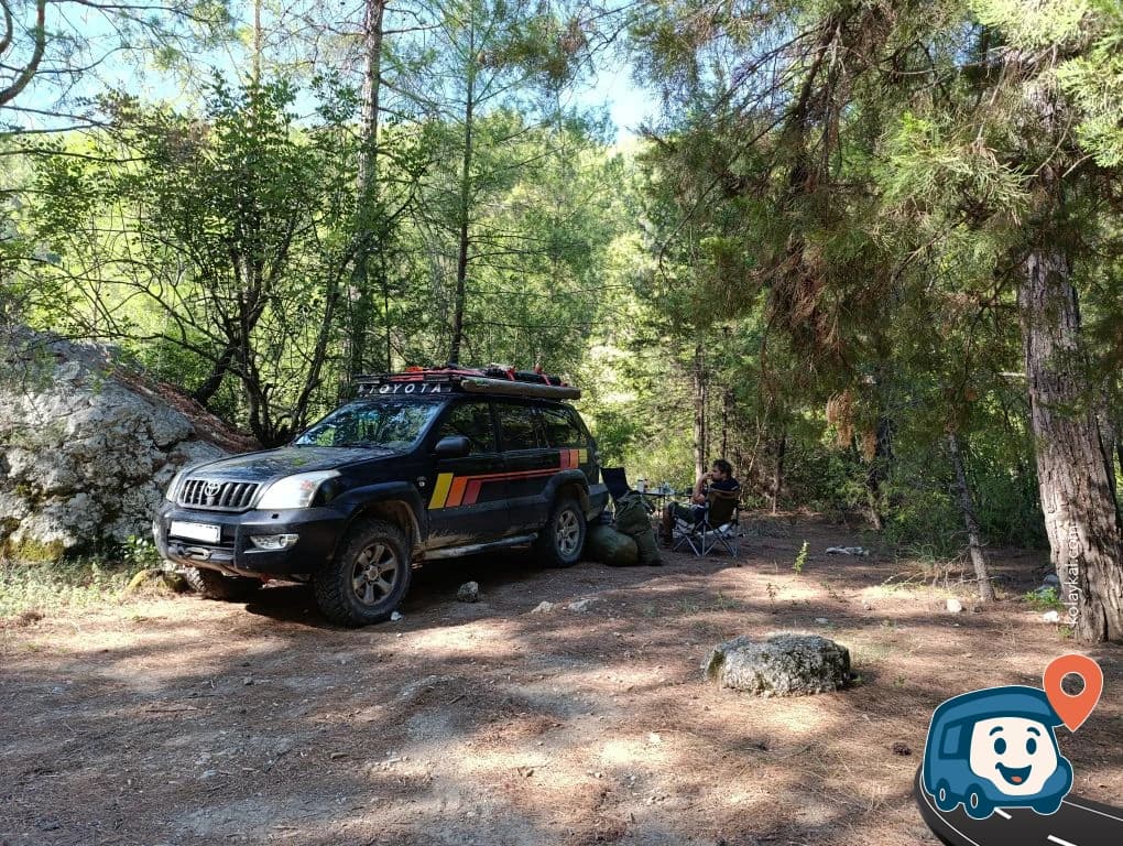 Gelin Şelalesi Araç Park Alanı - Serik, Antalya, foto 1