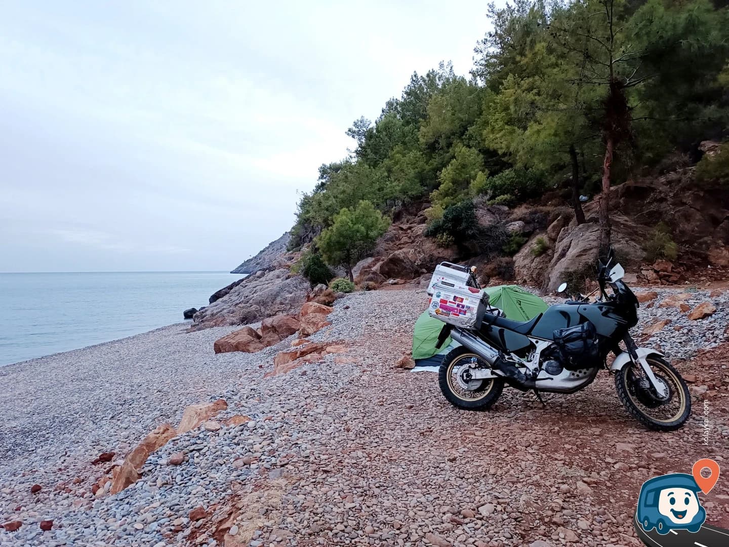 Sahilde Kamp Alanı - Bozyazı, Mersin, foto 1