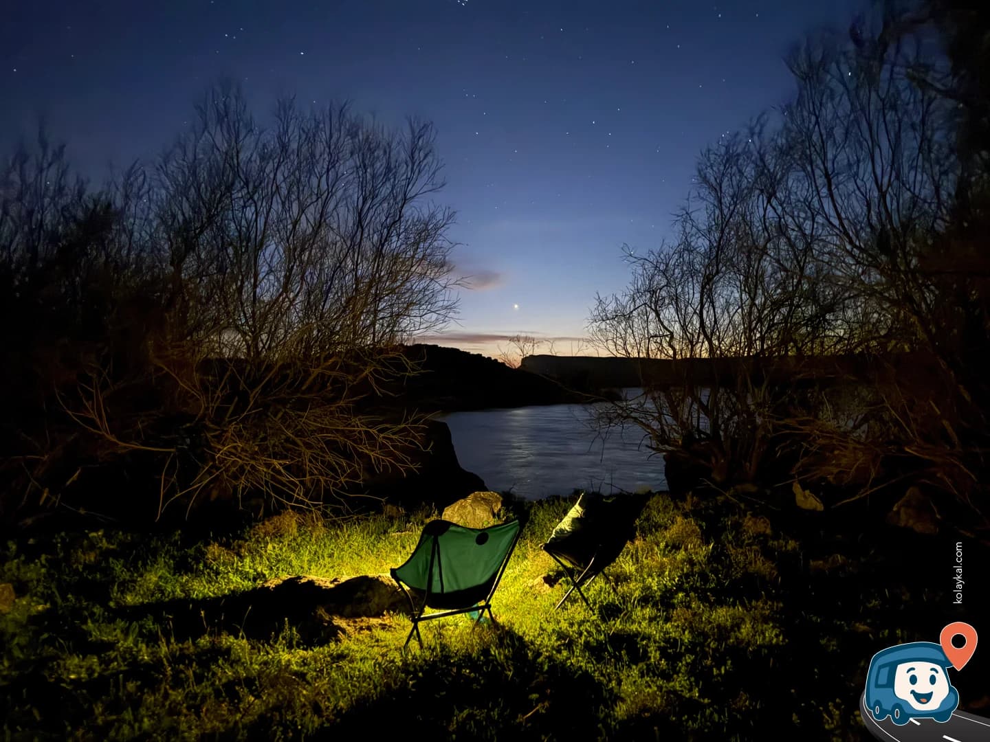 Göl Kenarında Gizli Kamp Alanı - Mihalıççık, Eskişehir, foto 1